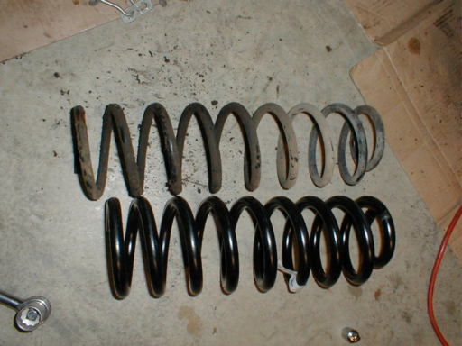 New FORD coils vs. old coils.