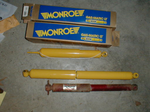 Monroe shocks that will fit lifted Jeep Cherokee.